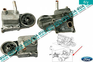Корпус / кронштейн масляного фильтра / теплообменник / масляный охладитель / радиатор 1S4Q6A642AB Ford / ФОРД CONNECT 20