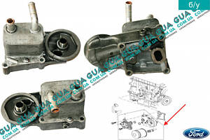 Корпус/кронштейн масляного фільтра/теплообмінник/охолоджувач масляний/радіатор 2M5Q6L686AB Ford/ФОРД CONNECT 20