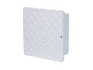 Корпус 140х60мм для контрольного фасадного з'єднання білий [NA1201] Jupiter ДКС