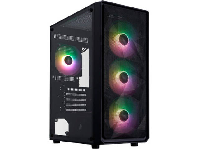 Корпус 1stPlayer FD3-M-BK-4F7 - Фото 4