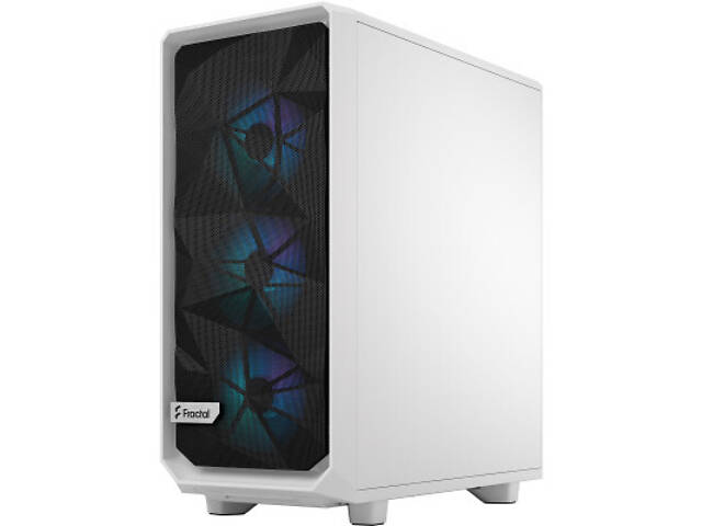 Корпус Fractal Design Meshify 2 Compact RGB White TG (FD-C-MES2C-08) - Фото 4