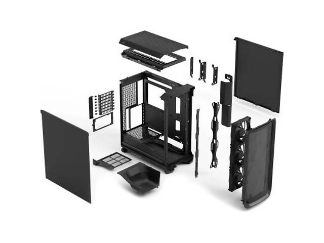 Корпус Fractal Design Meshify 3 Black Solid (FD-C-MES3A-01) - Фото 5