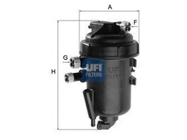 Корпус паливного фільтра UFI 5511600 на OPEL AGILA (A) (H00) - Фото 1