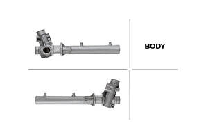 Корпус рульової рейки з ГПК VW216BODY VW Touareg 02-10, Amarok 10-22, Touareg 10-18; AUDI Q7 05-15; PORSCHE Cayenne 02-10, Cayenne 10-17