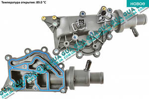 Корпус термостата / термостат / фланец охлаждающей жидкости ( пластм. с датчиком ) 89C 352317102000 Nissan / НИССАН INTE