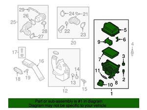 Корпус воздушного фильтра HYUNDAI ELANTRA AD 17- 1.4 28110-F2500