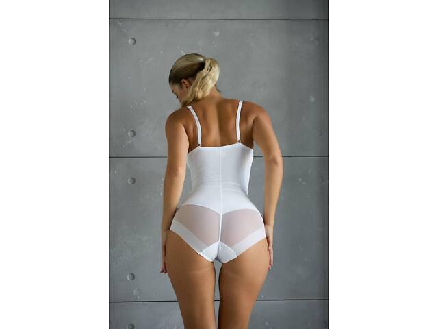 Коригуючий боді білий DO3780/1 2XL - Фото 5