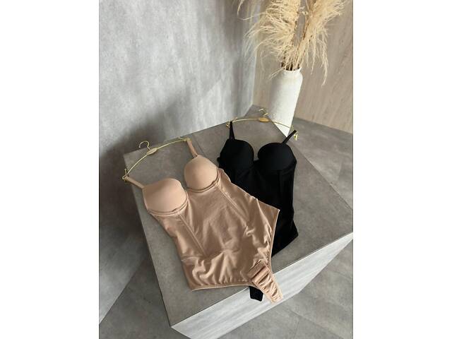 Корегуючий боді DO3236/1 (Телесний) - Фото 8