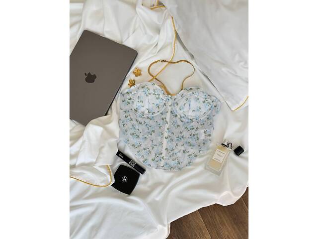 Корсет DO3638 блакитний L - Фото 8