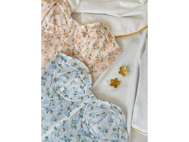 Корсет DO3638 блакитний L - Фото 10