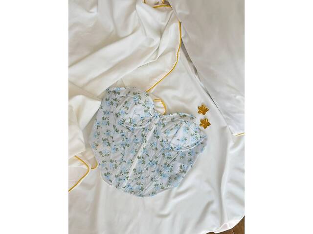 Корсет DO3638 блакитний M - Фото 6