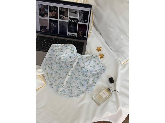 Корсет DO3638 блакитний M - Фото 9