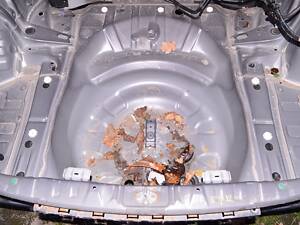 Корыто багажника Subaru Forester 14-18 SJ (03) черный цвет 52129SG0019P