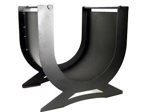 Корзина для дров дровница для камина для печи Ferrum Зевс Черный (892)