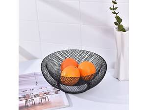 Кошик для фруктів 14966 29х13 см чорний