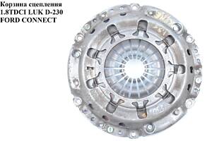 Корзина сцепления 1.8TDCI D230 Luk FORD CONNECT 02-13 (ФОРД КОННЕКТ) (624354734)