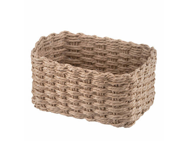 Кошик для зберігання Ardesto Prestigio Плетені Бежеві 3 шт. 3.3/2.2/1.4 л (ARHC2505BE) - Фото 5