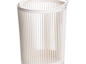 Корзина для мусора пластиковая в офис для бумаги 8 (л) корзина под мусор мусорное ведро Белый HP-45-8BE