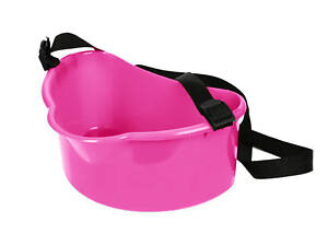 Кошик пластиковий для збирання ягід із регульованим ременем 3.5 л Рожевий