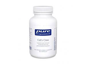 Кошачий коготь, Cat's Claw, Pure Encapsulations, для поддержки суставов, иммунной и сердечно-сосудистой систем