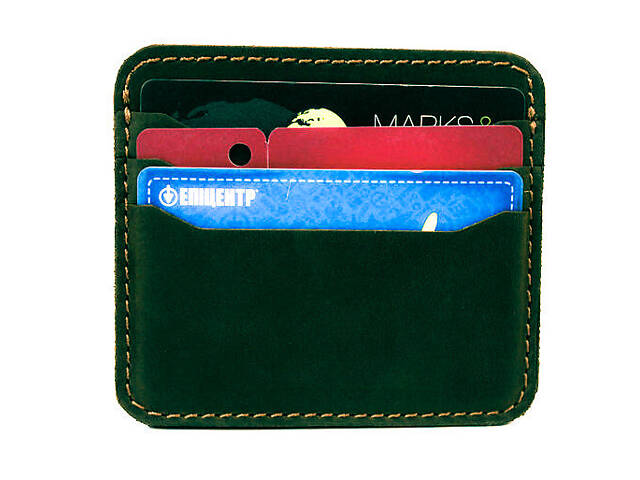 Гаманець для карт картхолдер SULLIVAN kh1(4) Зелений - Фото 3