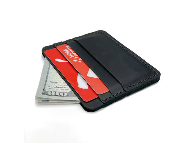 Гаманець для карт картхолдер SULLIVAN kh2(4) чорний - Фото 2