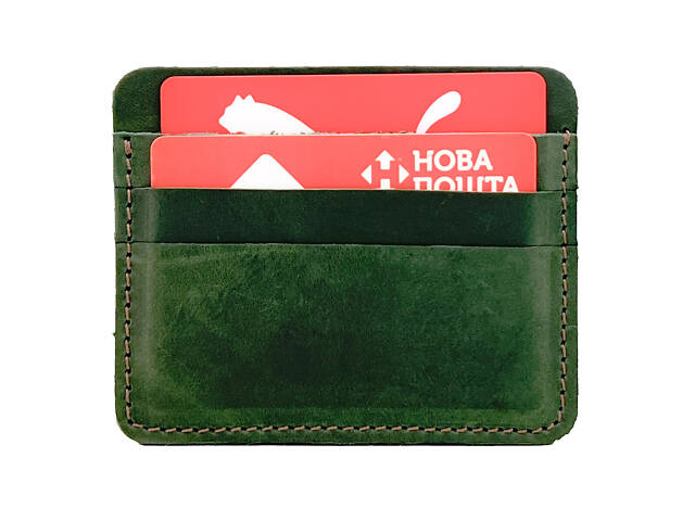 Гаманець для карт картхолдер SULLIVAN kh2(4) зелений - Фото 3