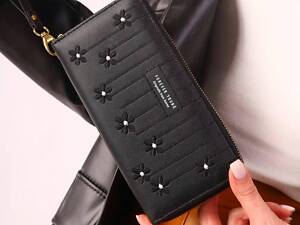 Кошелек женский черный код 463 PTR