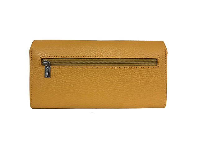 Кошелек женский кожаный желтый KARYA 2014-56 - Фото 2