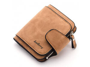 Кошелек женский Baellerry N2346, Небольшой женский кошелек, Стильный женский кошелек. Цвет: коричневый
