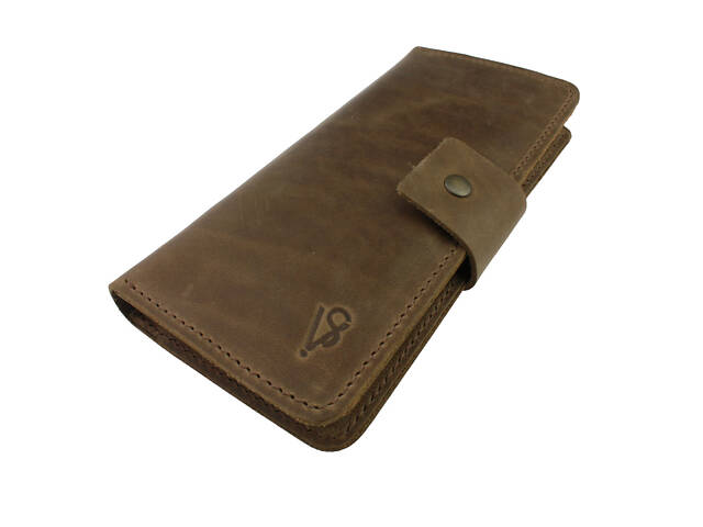 Гаманець шкіряний великий gv5(9) оливковий - Фото 4