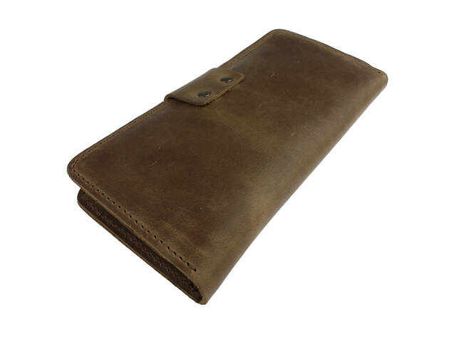 Гаманець шкіряний великий gv5(9) оливковий - Фото 5