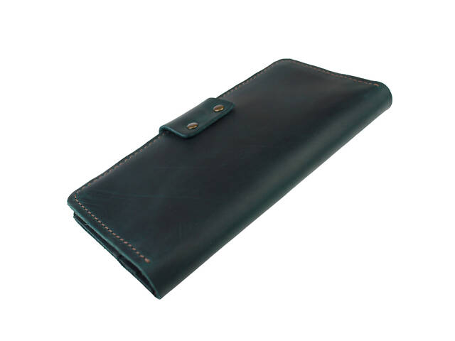 Гаманець шкіряний великий gv8(10) зелений - Фото 6