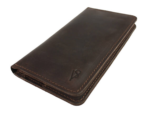 Гаманець шкіряний великий TRAVEL (під паспорт) gv11(10) коричневий - Фото 6