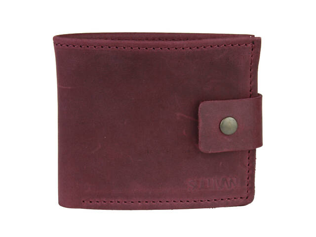 Гаманець шкіряний маленький gm2(9) марсала - Фото 2