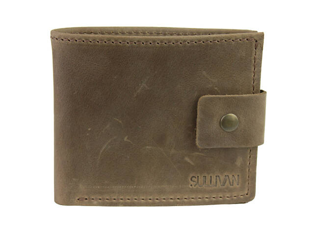 Гаманець шкіряний маленький gm2(9) оливковий - Фото 2