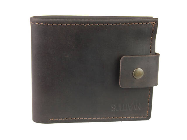 Гаманець шкіряний маленький gm3(8) коричневий - Фото 3