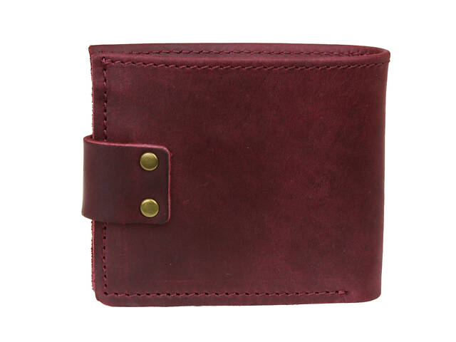 Гаманець шкіряний маленький марсала gm5(10) марсала - Фото 2