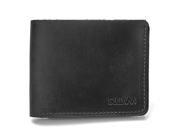 Гаманець шкіряний маленький gm7(9) чорний - Фото 2