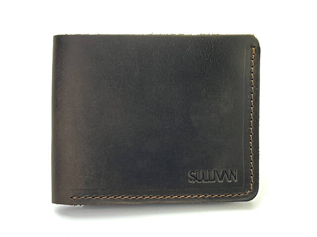 Гаманець шкіряний маленький gm7(9) коричневий - Фото 2