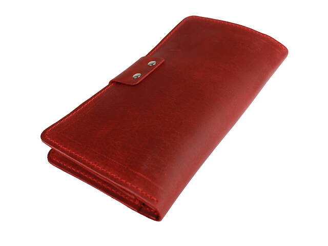 Гаманець шкіряний (під паспорт) gv6(10) червоний - Фото 6