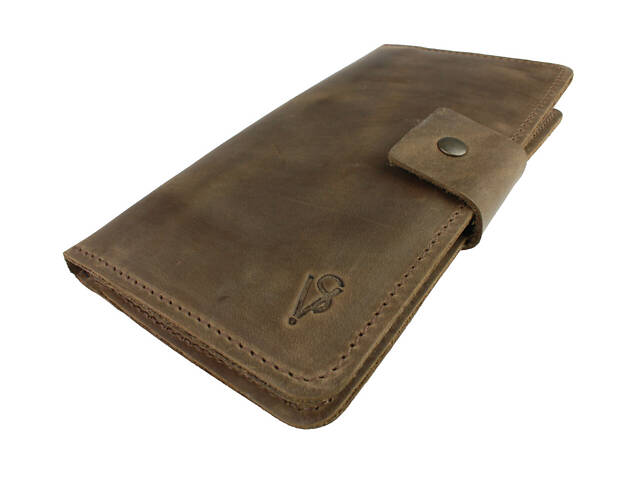 Гаманець шкіряний (під паспорт) gv6(10) оливковий - Фото 4