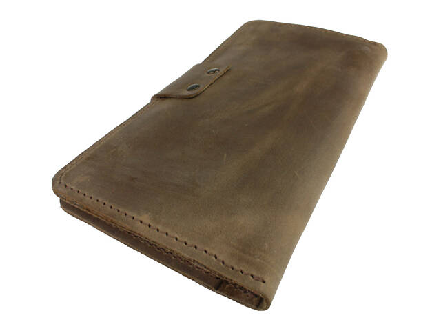 Гаманець шкіряний (під паспорт) gv6(10) оливковий - Фото 5