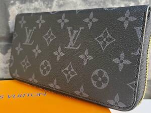 Кошелек louis vuitton портмоне луи витон Кошельки с принтом из экокожи для мужчин, черный