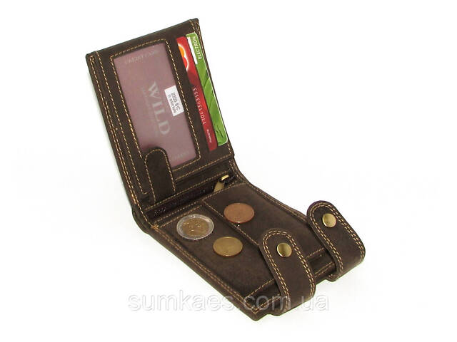 Гаманець чоловічий Always Wild 2900-BIC D.BROWN - Фото 2