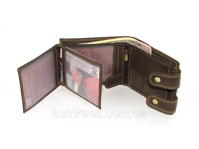 Гаманець чоловічий Always Wild 2900-BIC D.BROWN - Фото 4