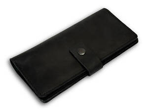 Гаманець на кнопці Gorillas BBQ 5411 Чорний 19,5 см (FR28)