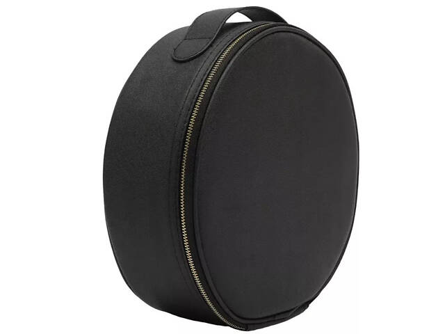 Косметичка-валізатор з LED дзеркалом кругла YB-032 - Фото 5