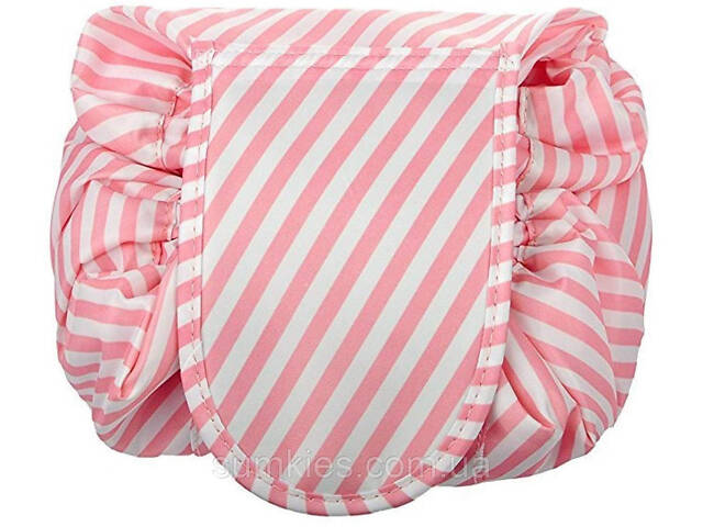 Косметичка, несесер, сумка для косметики Topmove в смужку - Фото 1