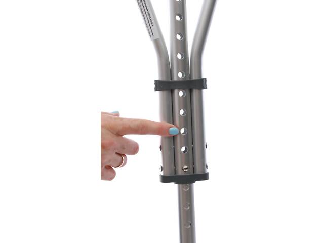 Костыль подмышечный MED1 KY925L-А 53х20х10 см (MED1-KY925L-A) - Фото 6